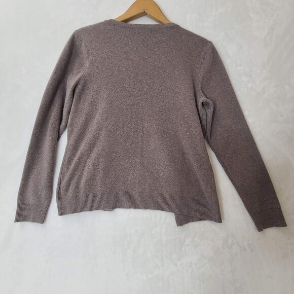 Croft & Barrow Women's Cardigan Brown Button Up Women's Size S - Picture 4 of 8